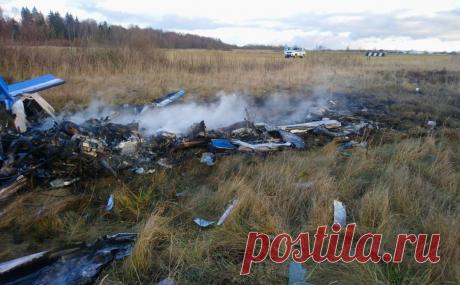 Два человека погибли при крушении легкомоторного самолета в Подмосковье. Легкомоторный самолет разбился в районе подмосковной Рузы, два человека погибли.