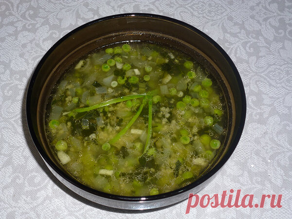 Вкусный зеленый суп для постного стола | Poperchi.Ru | Яндекс Дзен