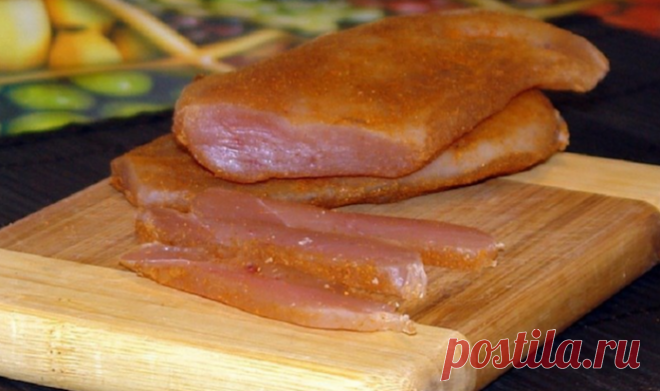 Фантастическая вкуснятина получается, никогда бы не подумал, что дома можно приготовить такой классный вяленый деликатес 



К Вашему вниманию супер рецепт









Ингредиенты:Грудки куриные — 2 ШтукиСоль — 2 Ст. ложкиСпеции — 2 Ст. ложки (розмарин, тимьян, паприка… все что угодно)Коньяк — 200 Миллилитров
Рецепт:Смешив…