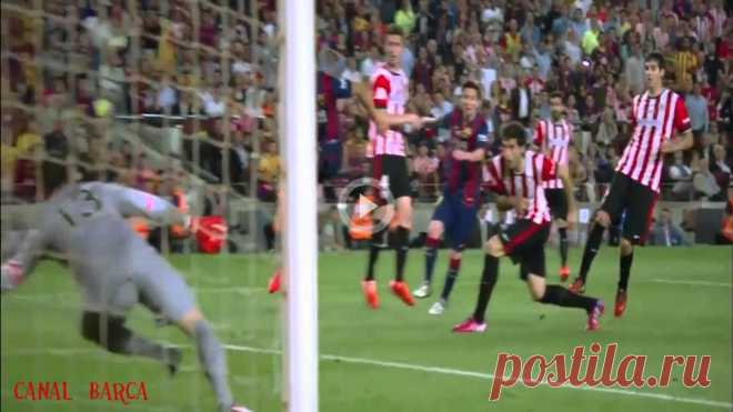 Этот гол Месси в финале Кубка Испании назвали космическим! Вот это гол! Точно из другой галактики!…