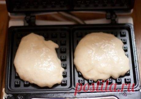 Как приготовить быстрые дрожжевые вафли - рецепт, ингридиенты и фотографии