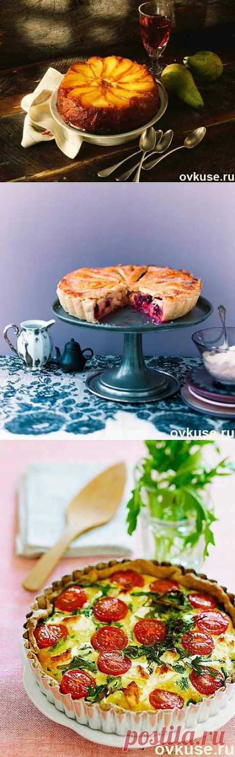 ЗАЛИВНЫЕ ПИРОГИ: СЕКРЕТЫ И НАЧИНКИ. - Простые рецепты Овкусе.ру