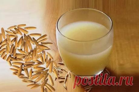 Отвар овса.