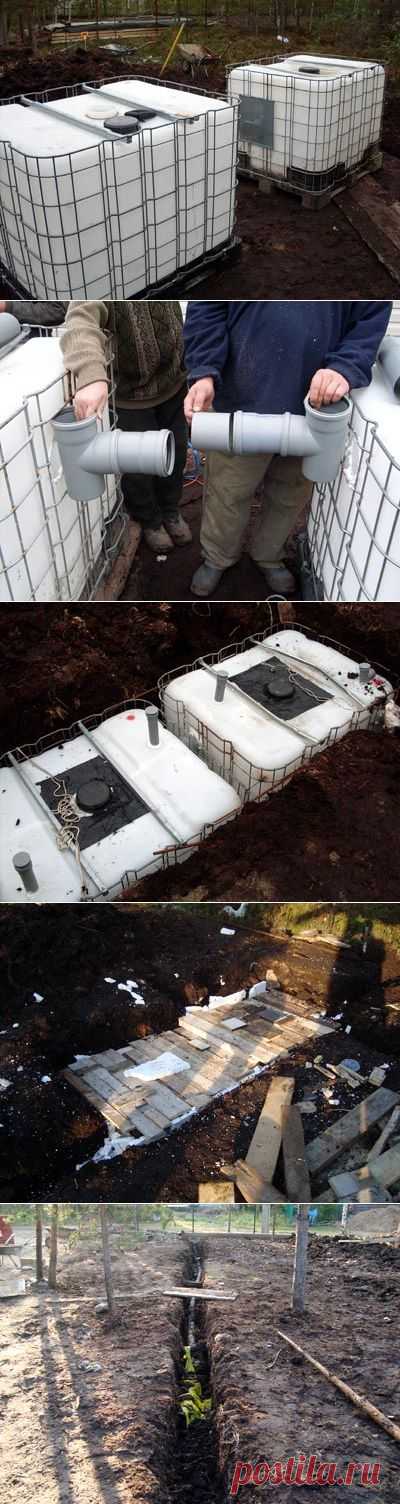 Пошаговая инструкция по изготовлению септика