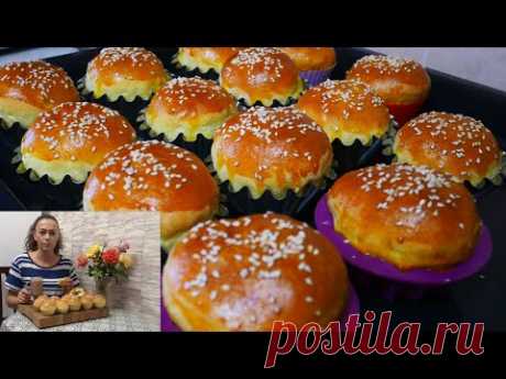 Пирожки (булочки) с картошкой и грибами ВЫПЕЧКА КАК ПУХ!!! ПОКОРЯЕТ ВСЕХ!!!