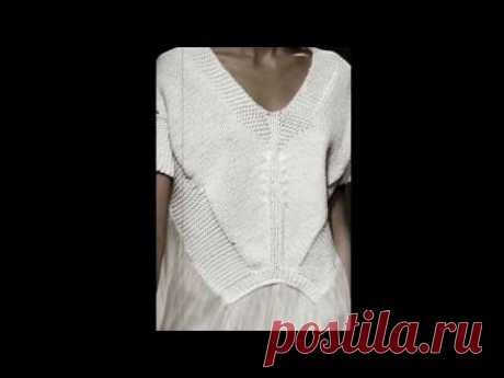 Стильное вязание(ассиметрия и геометрия)(knitting).
