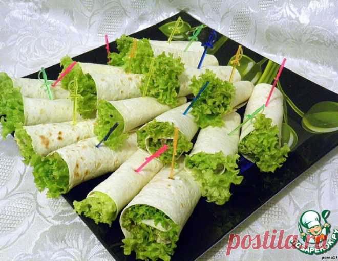 Закусочные рулетики с говядиной и грецким орехом – кулинарный рецепт