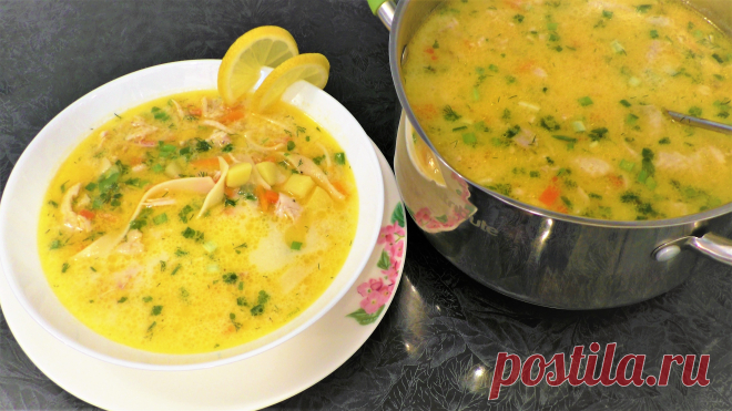 Ох и Вкусно же! Куриный Суп с секретной заправкой. Моему сыну хоть каждый день такой супчик подавай! Болгарская Пилешка.