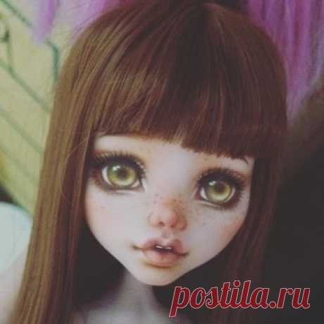Рисуем личико кукле

#секретымастеров #игрушки #handmade