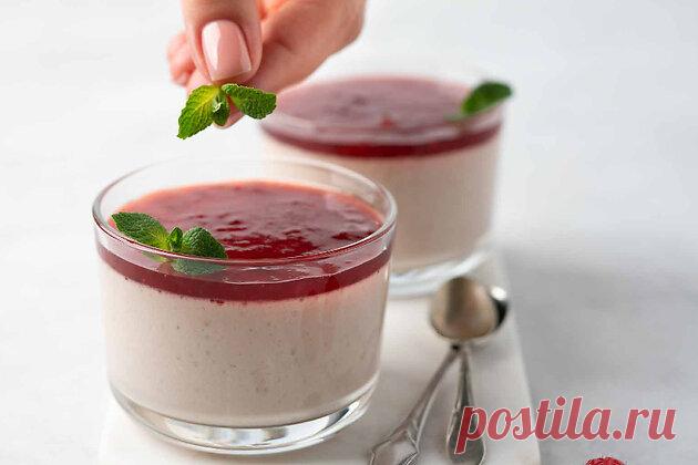 Панна-котта без сахара