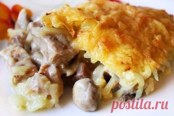 Восхитительная курица с грибами, запечённая под картофельной шубой 

Это секретное оружие женщин...не устоял ни один мужчина! 
Советуем приготовить прямо сегодня! 

Показать полностью…