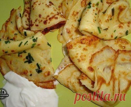 ТОНКИЕ КАРТОФЕЛЬНЫЙ БЛИНЫ