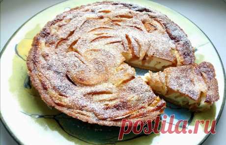 Рецепт потрясающего пирога с яблоками! Просто тает во рту! | Зефирное настроение | Яндекс Дзен