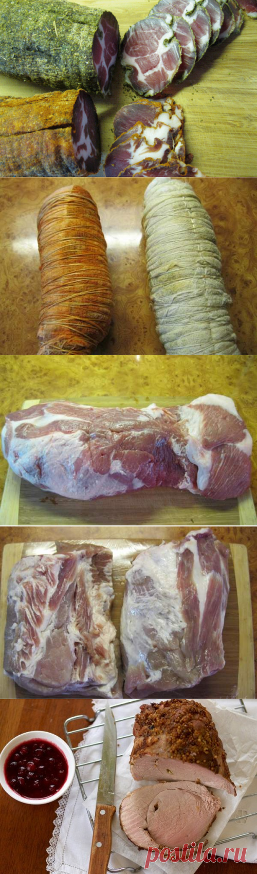 Вяленая свиная шея - это долго, но это вкусно. и, надо сказать, оно того стоит - Простые рецепты Овкусе.ру