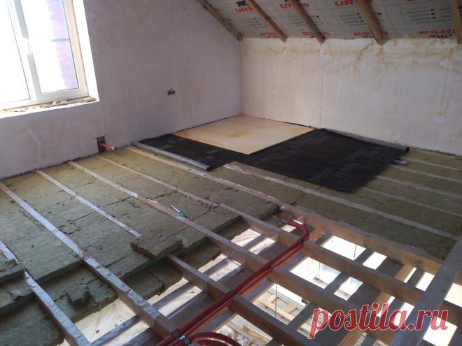 Многие думают, что деревянные перекрытия всегда скрипят. Это миф! Что я сделал, чтобы мои полы никогда не скрипели? (Фото) | Строю для себя | Яндекс Дзен