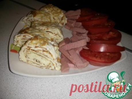 Омлет по-японски - кулинарный рецепт