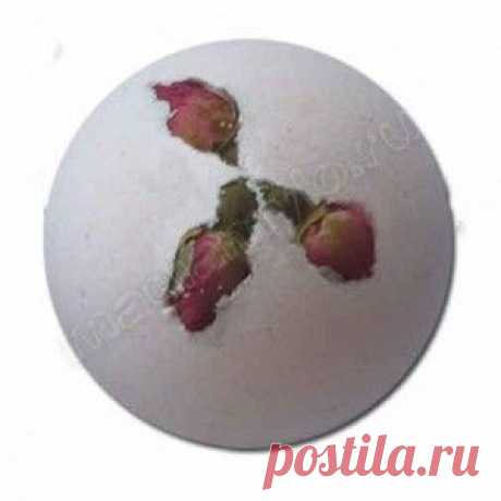 Царица роз (с морской солью, маслами миндаля, бутонами и ароматом розы)