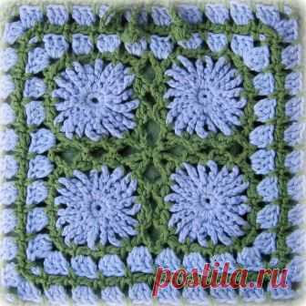 Цикорий сумка из квадратных)МК