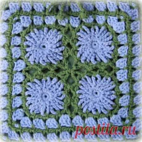 Цикорий сумка из квадратных)МК