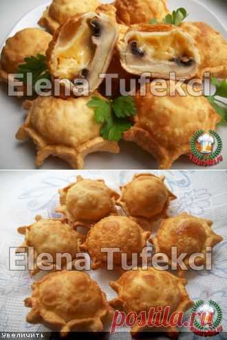 Пирожки «Грибные бомбочки».