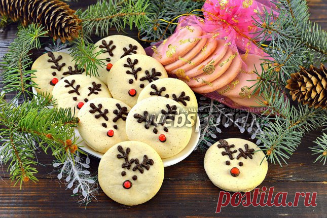 Печенье «Рождественские олени» рецепт с фото, как приготовить на Webspoon.ru