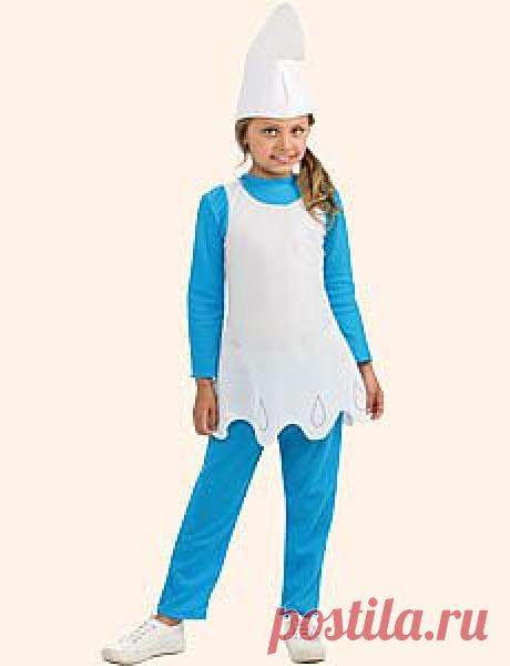 Это стихотворение-визитка поможет девочкам представить и защитить на конкурсе новогодней елке или маскараде карнавальный костюм Смурфетты – единственной девочки среди сотни забавных голубых гномов, обитающих в волшебном лесу и противостоящих злому волшебнику Гаргамелю.