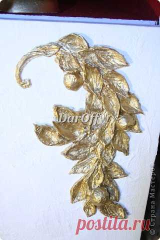 Резьба по дереву из салфеток