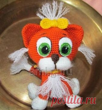 Белая элегантная кошка. Подробный мастер-класс — Вязаные игрушки. Амигуруми всех стран, соединяйтесь