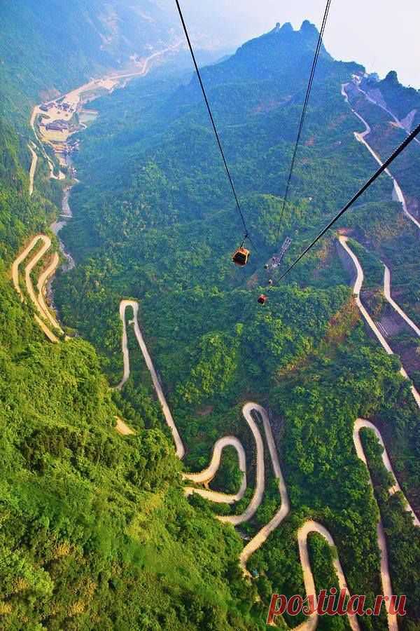 Tianmen Mountain,China | See More  |  Pinterest: инструмент для поиска и хранения интересных идей