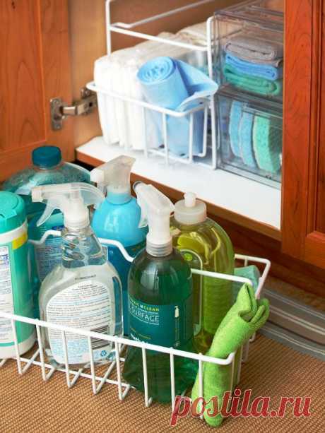Creative Ways to Store Cleaning Supplies