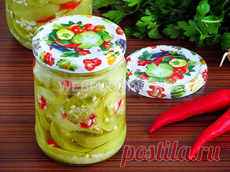 Салат «Кобра» из зелёных помидор на зиму | Как приготовить на Webpudding.ru