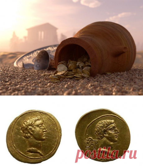 На Кубани археологи подняли редчайшую золотую римскую монету