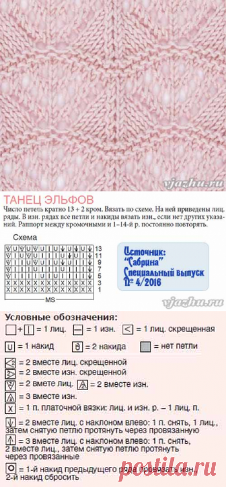 Узор &quot;Танец эльфов&quot;