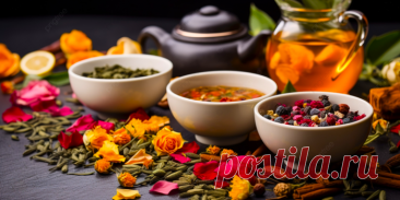 АРОМАТНЫЕ ЧАЙНЫЕ КУПАЖИ: 25+ РЕЦЕПТОВ