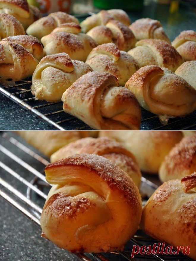 Яблочные рогалики