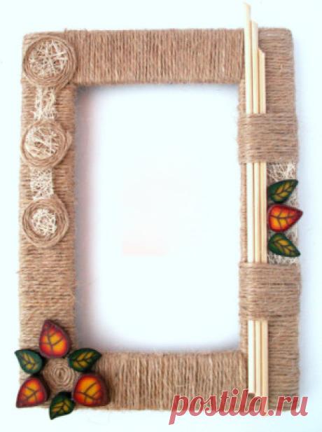 Этно-рамка своими руками - Ярмарка Мастеров - ручная работа, handmade