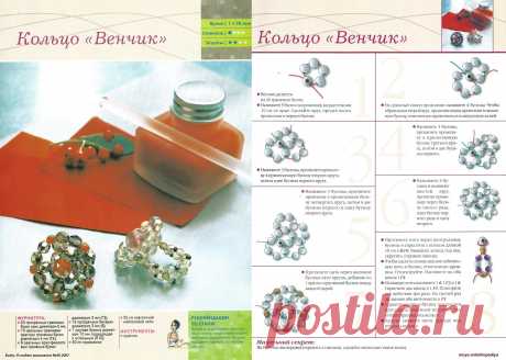 Кольцо Венчик