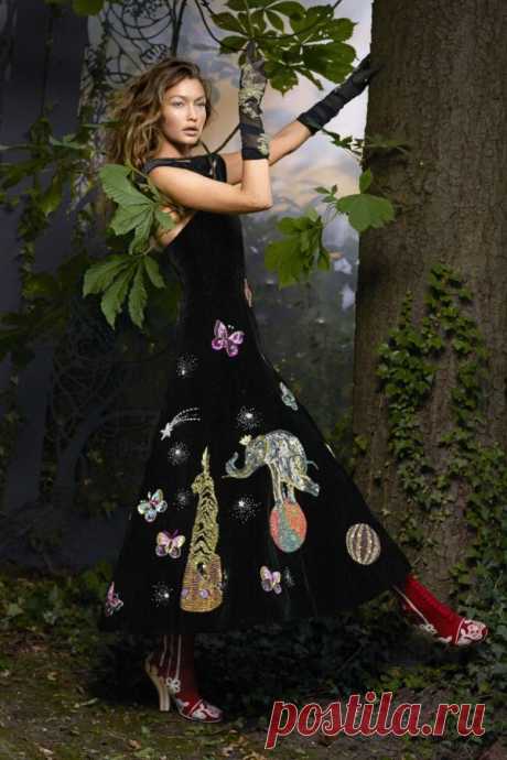 Gigi Hadid by Karl Lagerfeld — Модно / Nemodno