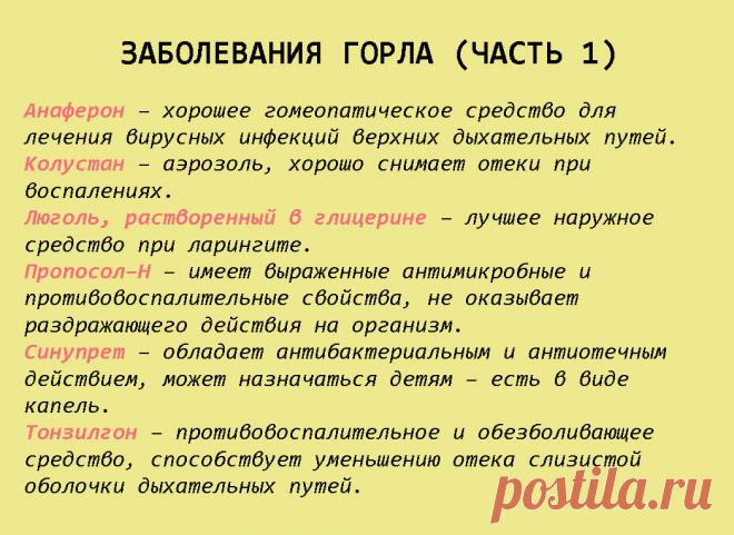 Шпаргалка на всю жизнь: 99 лекарств, которые могут вылечить почти все - Lifter