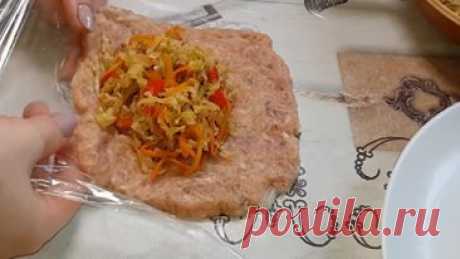 Почему из фарша я не готовила такое раньше? Покоряют сразу мясные трубочки с начинкой
