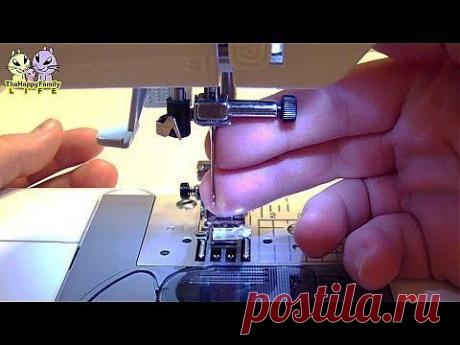 Как СМЕНИТЬ ИГЛУ в швейной машинке. - Шьем легко и красиво