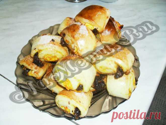 Рулеты с мандаринами и кардамоном