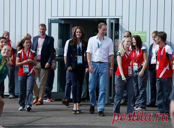 Принц Уильям, герцогиня Кэтрин и принц Гарри посетили Игры Содружества, HELLO! Russia