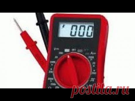 Cómo usar el tester multímetro