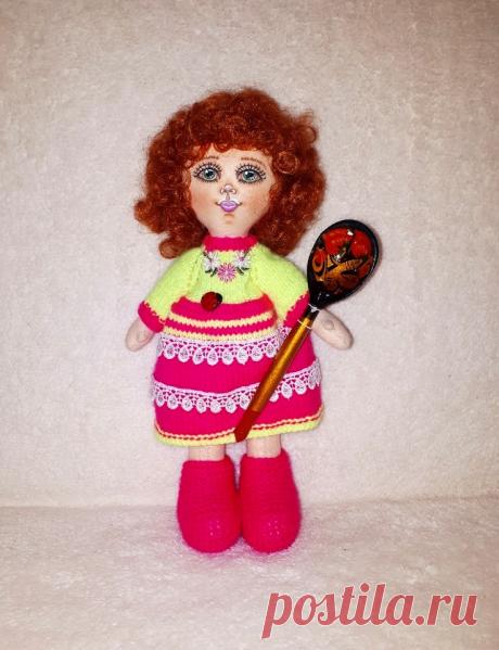 doll, Fabric doll, textile doll, interior doll, cloth doll, home decor, baby doll Кукла интерьерная, ручная работа. 25 см.