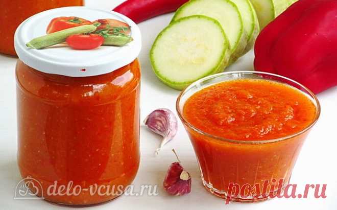 Аджика из кабачков на зиму в мультиварке пошаговый рецепт с фото
