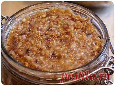 Эликсир здоровья. Оздоравливающая смесь - гречка, мёд, орехи
