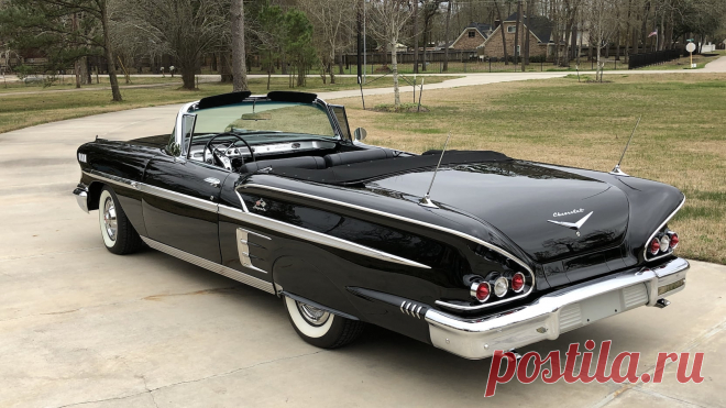 1958 Chevrolet Impala Кабрио / F156 / Хьюстон 2019