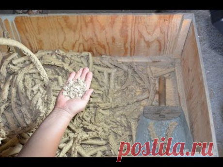 Самодельный экструдированный корм для кроликов. КФХ Ольги Полозовой - YouTube