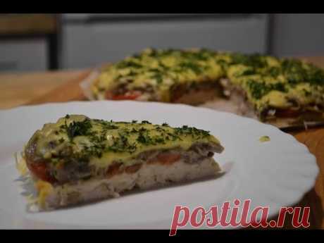 ЗАПЕКАНКА куриная с грибами | CASSEROLE of chicken with mushrooms